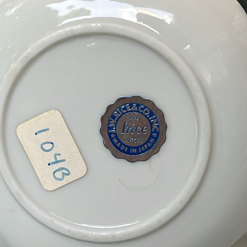 I.W. Rice Vintage Porcelain Ring Holder, Outstanding Condition! - Picture 4 of 6